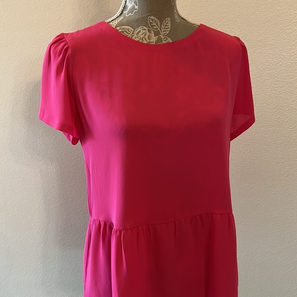 Loft Peplum pink top - Picture 4 of 10